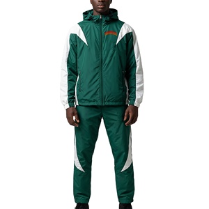 Modern Men Windbreaker <b>Tracksuit</b> Stylish Wind Resistant Jacket With Elastic Waist Pants Lightweight Breathable Set Designed - Product Image 1