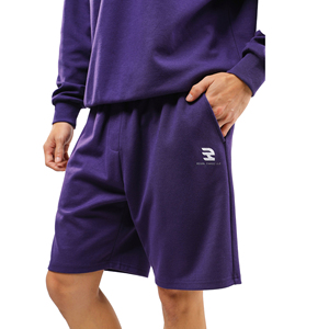 กางเกงขาสั้นกันเหงื่อสำหรับผู้ชายกางเกงขาสั้นออกกำลังกายผ้าฟลีซผ้าฝ้าย100% สำหรับผู้ชายกางเกงออกกำลังกายวิ่งออกกำลังกายกางเกงยิมสำหรับผู้ชาย - Product Image 1