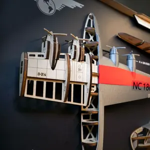 Maqueta Pre-Ensamblada Pacific Clipper 2.5D con Marco, Modelo ZE002 - Product Image 6