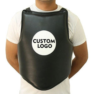 Nouveau protège-poitrine de boxe réglable tendance, haute qualité, durable pour le sparring, le Muay Thai, la sécurité sportive, entraînement de boxe en PVC - Product Image 1