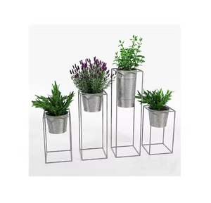 Lot de 3 jardinières de forme et de taille personnalisées pour la décoration intérieure au design moderne avec poignées de fabricants et de fournisseurs - Product Image 6