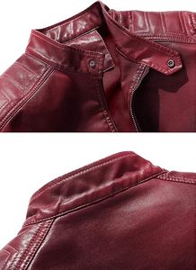 เสื้อแจ็คเก็ตหนังผ้าแคนวาสน้ำหนักเบาคุณภาพสูงสำหรับผู้ชาย ตัดเย็บตามสั่ง มีกระเป๋า ทันสมัย แขนยาว กันน้ำ กันลม พร้อมอุปกรณ์เสริม - Product Image 3