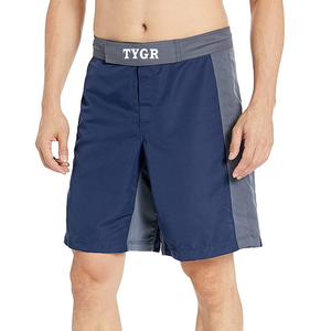 Pantalones cortos de lucha MMA de alto rendimiento impresos por sublimación, elásticos flexibles, resistentes al desgarro, diseñados para sparring y entrenamientos pesados - Product Image 4