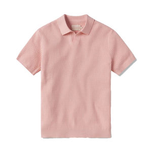Women Waffle Polo <b>T</b> <b>Shirt</b> Soft Comfortable Fabric Stylish Design Ideal For Casual Wear <b>Office</b> Outfits Or Daily Fashion Needs - Product Image 6