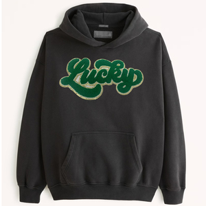 Sudadera con Capucha Personalizada para Hombre, con Logotipo, Tejido Grueso de Chenilla, Bordado Completo, Cierre de Cremallera, Parche Estadounidense, Forro Polar, Otoño, Sostenible - Product Image 1