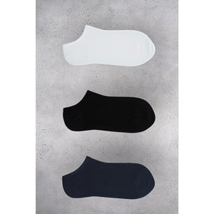 GRIMELANGE Niklaus Chaussettes de cheville en bambou pour homme, lot de 3 - Confortables et respirantes - Product Image 3