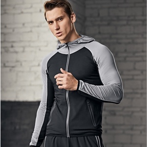 Ensemble de survêtements décontractés pour hommes, vêtements de sport légers et confortables, combinaison de jogging pour l'entraînement en salle de sport, la course et les activités de plein air quotidiennes - Product Image 6
