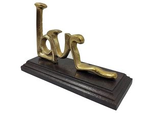 Esculturas metálicas modernas personalizadas diseñadas para detalles decorativos de mesa escultura artesanal al por mayor a granel - Product Image 4