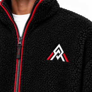 Veste polaire sherpa pour homme de haute qualité, texture douce en polaire, coupe ample et confort durable pour la mode décontractée hivernale - Product Image 5