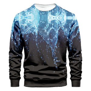 Pull polaire surdimensionné unisexe pull d'hiver grande taille sweats à capuche pour hommes Hoddies 100% coton sweats à capuche vierges vente en gros - Product Image 5