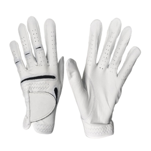 Guante de Golf Personalizado de Cuero Genuino Antideslizante, de Dedo Completo, con Agarre, Táctil, Ligero, para Mano Izquierda, Unisex, para Uso en Exteriores - Product Image 1
