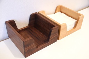 Most Selling <b>Rustic</b> Wooden Napkin Holder with Smooth Finish for Home Dining and Commercial Use Available at Best Price - Product Image 4