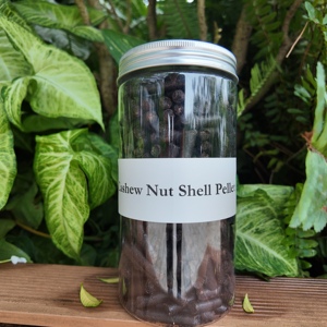 Pellets de Cáscara de Anacardo de Biomasa Renovable, Biocombustible para Uso Industrial, Calderas y Plantas de Energía, de Bajo Costo - Product Image 1