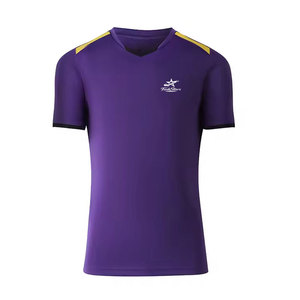 เสื้อฟุตบอลออกแบบสั่งทำคุณภาพสูง ชุดกีฬา ไซส์ใหญ่ เสื้อฟุตบอลน้ำหนักเบา - Product Image 2