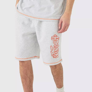 Short de survêtement d'été à la mode pour hommes à la mode respirant 100% Shorts en coton pour hommes - Product Image 1