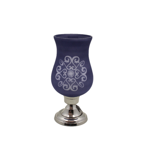 Support décoratif en métal et mosaïque pour éclairage de table en fer en vrac fait à la main pour la maison mariage noël - Product Image 6