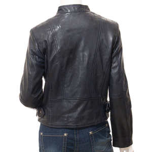 แจ็คเก็ตหนังผู้หญิง ดีไซน์ใหม่ ขายดี ของแท้ ไม่ซ้ำใคร ระบายอากาศได้ดี สีพื้น ขายส่ง แฟชั่นใหม่ - Product Image 2