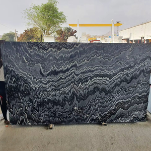 Mármol serpentino negro mercurio pulido diseño moderno losa grande duradera ecológica para uso interior Villa Hotel apartamento Oficina - Product Image 1