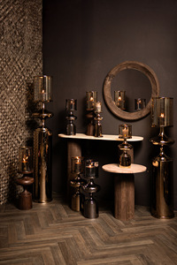 Hermoso soporte de luz de té de bronce para decoración del hogar Impresión personalizada para bodas y Día de San Valentín - Product Image 4