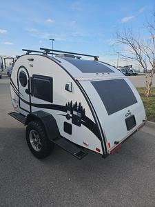 Remolque de Viaje Tipo Lágrima 2024, Mini Caravana de Aleación de Aluminio Plegable y Ligera, Capacidad Máxima de Carga Útil de 1500 kg - Product Image 3