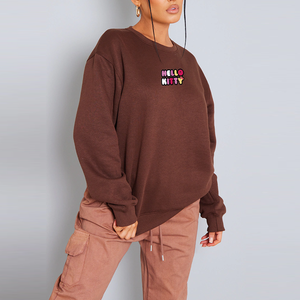 ชุดวอร์มสำหรับผู้หญิงชุดวิ่งออกกำลังสำหรับฤดูใบไม้ร่วงชุดวอร์มชุดวิ่งกลางแจ้งชุดสตรีทผ้าคอตตอน - Product Image 3