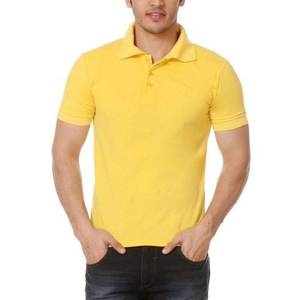 Direct Factory Manufacturer Bangladesh High Quality 100% <b>Yellow</b> Cotton for <b>Polo</b> <b>Shirt</b> for <b>Men</b> Short Sleeve Anti-Wrinkle Solid - Product Image 6