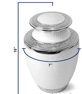 Urnes métalliques exquises pour le stockage des cendres d'adultes, urnes décoratives, grandes urnes funéraires pour les cérémonies commémoratives, vente chaude - Product Image 3