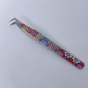 Éliminer les perchoirs 1 pièces pince à épiler en acier inoxydable professionnel pour pince à épiler d'extension de cils t outils de maquillage pince à épiler - Product Image 3