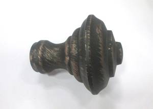 Metal <b>Curtain</b> Rod <b>Finials</b> <b>for</b> 20mm <b>Curtain</b> Rod Heavy Duty Modern Design Wholesale - Product Image 2