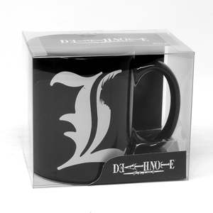 Taza de Cerámica Death Note L & Rules, Diseño Novedoso, Capacidad de 600 ml, Apta para Microondas y Lavavajillas, con Tapa - Product Image 2
