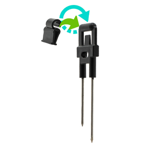 Kit de 25 piezas 12x8/14x10 cm Etiquetas de precio de PVC negro/Verde/azul para etiquetadoras de alimentos con soportes y marcadores - Product Image 2