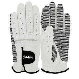Gants de golf IMADE SPORTS 2023 personnalisés avec logo de marque, en PU, à doigts entiers, fermeture auto-agrippante, pour hommes, best-seller - Product Image 3