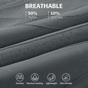 High Performance Women <b>Long</b> <b>Sleeve</b> Compression Shirt with Breathable Fabric and Muscle Support - Product Image 5