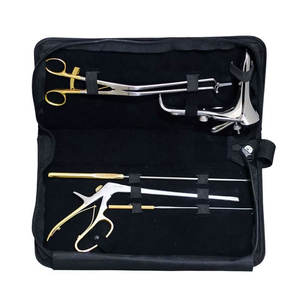 Kapsamlı kolposkop enstrüman seti jinekolojik muayeneler taşınabilir kolposkopi jinekoloji kiti dayanıklı fermuarlı çanta - Product Image 4