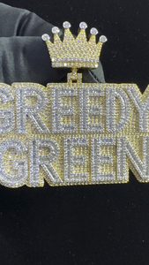 Pendentif en diamant avec nom en argent sterling 925 glacé personnalisé de style élégant avec forme de nom personnalisée pour mariage ou occasion spéciale - Product Image 4