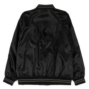 Veste d'université pour hommes personnalisée veste de baseball en satin brodé veste de haute qualité en gros pour les hommes - Product Image 4