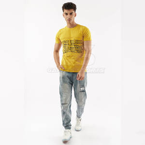 Camiseta de algodón para hombre, ropa diaria informal con tela cómoda, ropa de calle de moda, Camiseta de algodón 100% - Product Image 6
