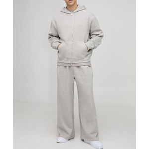 Conjunto de chándal para hombre al por mayor, conjunto de 2 piezas para correr, ropa deportiva informal - Product Image 1