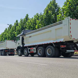 Camion à benne basculante 8-4 d'occasion 2025, 430 CV, Euro 3, diesel, 12 roues, boîte lourde, hydraulique, benne basculante fiable, état d'occasion, fourni du Japon - Product Image 4