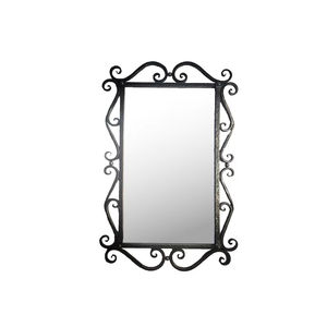 Miroir mosaïque argent, miroir mosaïque rond - Product Image 1