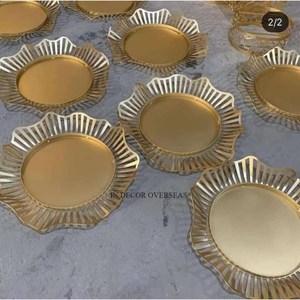 ถ้วยช็อกโกแลตโลหะชุบทองเกรดสูงนักออกแบบงานศิลปะที่สร้างสรรค์สมัยใหม่ชามเสิร์ฟอาหารตะวันออกกลางที่เรียกร้องมากที่สุด - Product Image 5