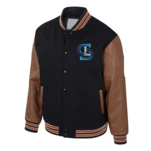 Custom Varisty <b>Jacket</b> Winter Leather Sleeves Wool Baseball Letterman <b>Varsity</b> <b>Jacket</b> for Men - Product Image 3