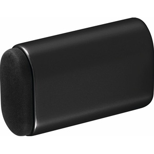 Hermeta Aluminum Black Anodized <b>Door</b> <b>Catch</b> for Wall <b>Doors</b> 60mm Length - Product Image 1