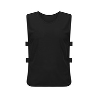 Maillots de football personnalisés sans manches, maillot de football unisexe, 100% polyester, vêtements de sport de football, veste en mesh d'entraînement, couleur personnalisée