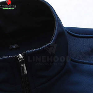 2025 Logo personnalisé respirant hommes survêtements décontractés Style solide 100% coton hiver tenue décontracté en gros - Product Image 3