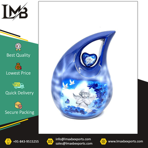 Experiencia en profundidad El proveedor ofrece suministros funerarios de estilo europeo Urnas de cremación de lágrima de aluminio Florero de cenizas de metal de bajo precio - Product Image 2