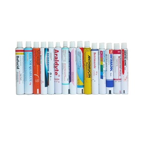 หลอดกาวอลูมิเนียมแบบพับได้ท่อเคมีแบบพับได้ตามคำขอของลูกค้าผู้ผลิตในเวียดนาม - Product Image 1