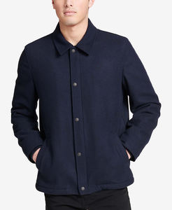 Veste coupe-vent en polyester personnalisée OEM avec logo frontal vintage pour hommes, idéale pour l'hiver - Product Image 5