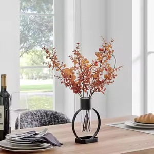 Porte-fleurs en verre de style européen moderne et luxueux - Product Image 6