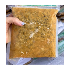 Offre Spéciale fruit de la passion naturel congelé IQF avec graines 99% emballage en vrac de pureté boisson savoureuse - Product Image 1